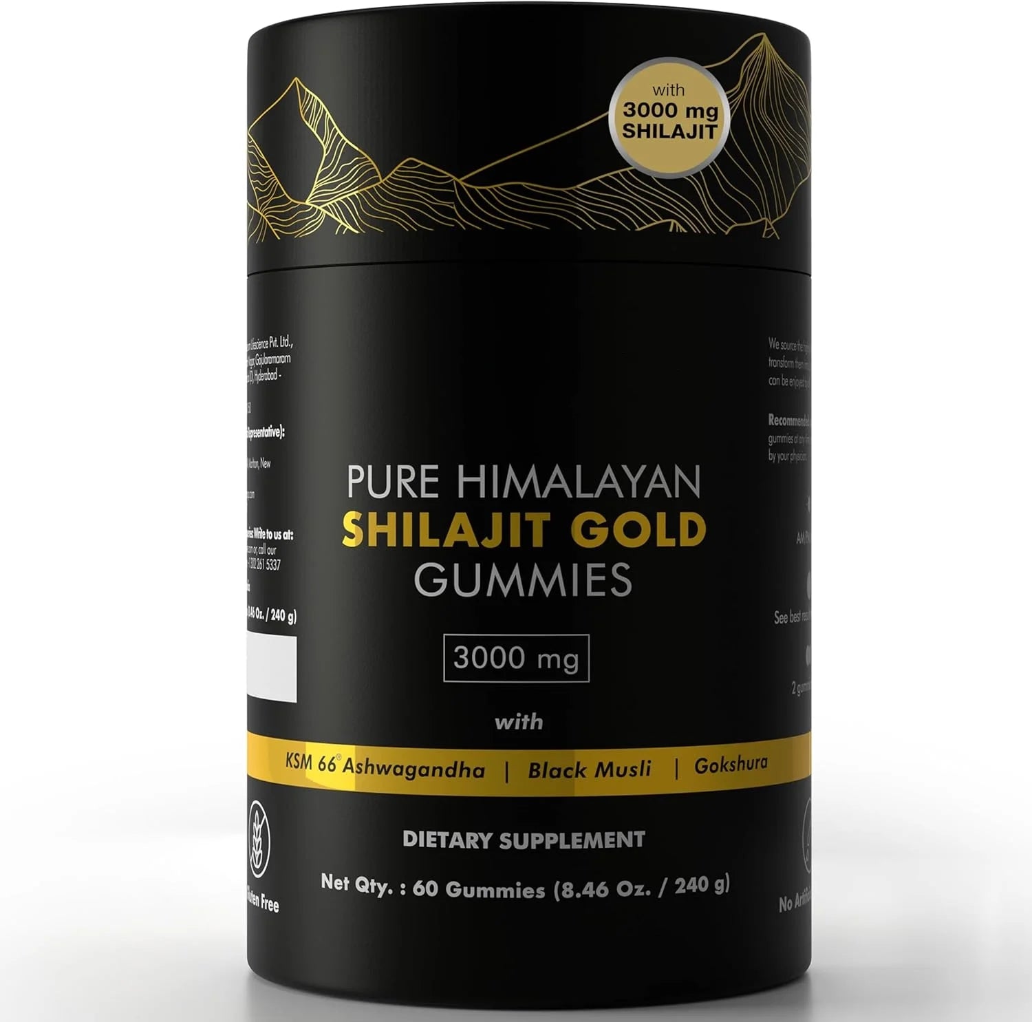 🎁[BUY 2 GET 1 FREE]Pure Himalayan Shilajit Gummies | With Ashwagandha, Gokshura & other herbs | No added