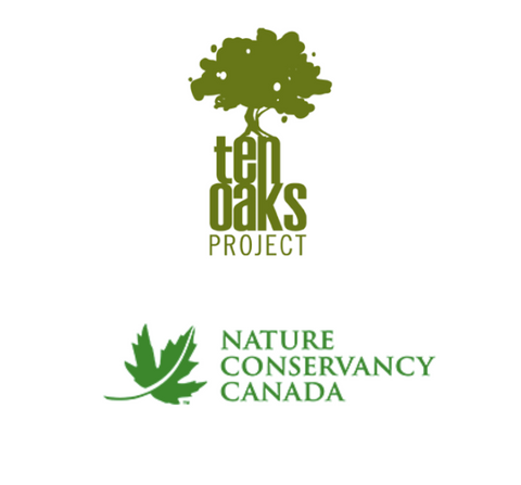 Ten Oaks and Nature Conservancy Canada logo