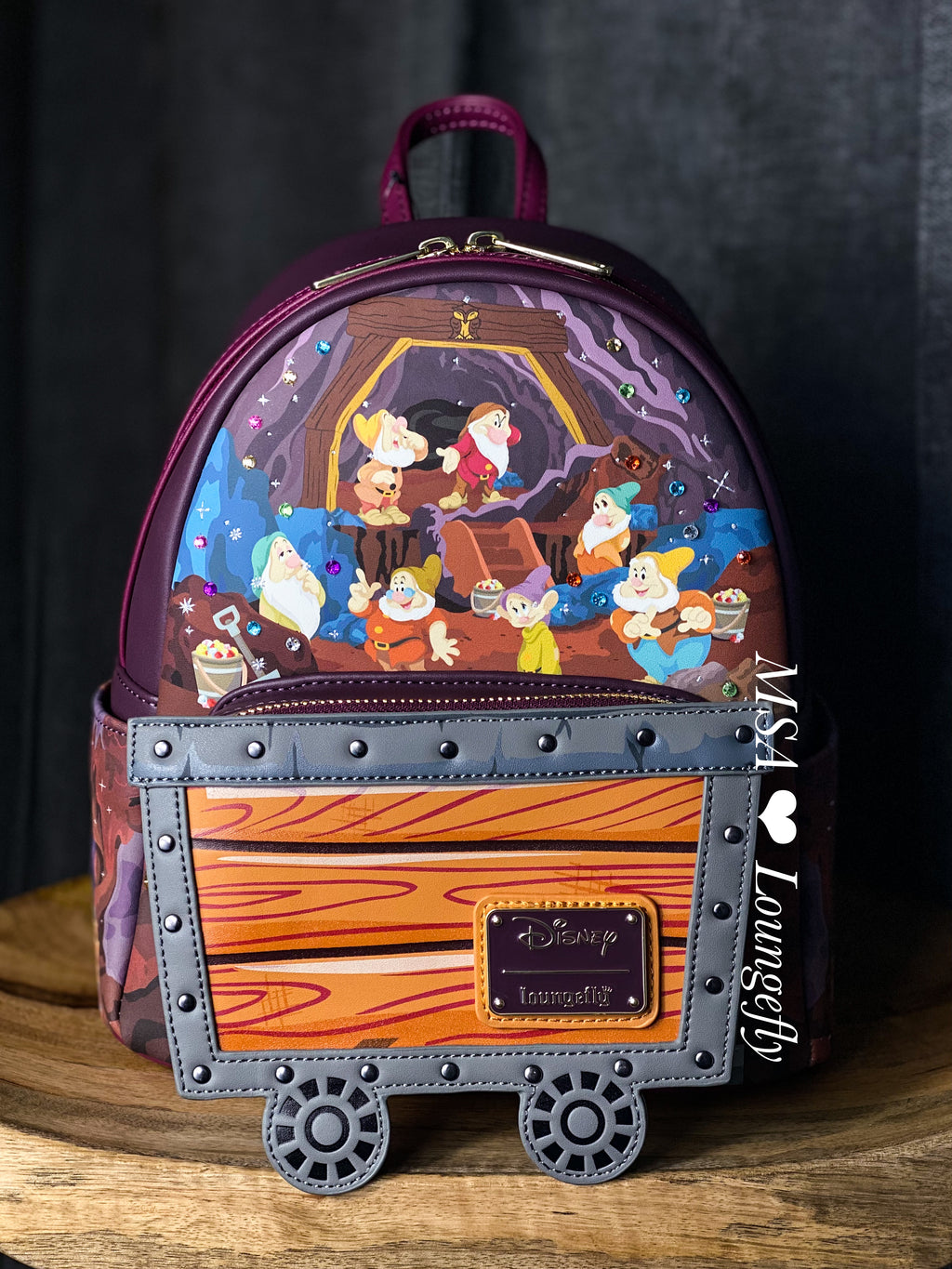 Snow White Dopey Mini Backpack NWT Loungefly and 39 similar items