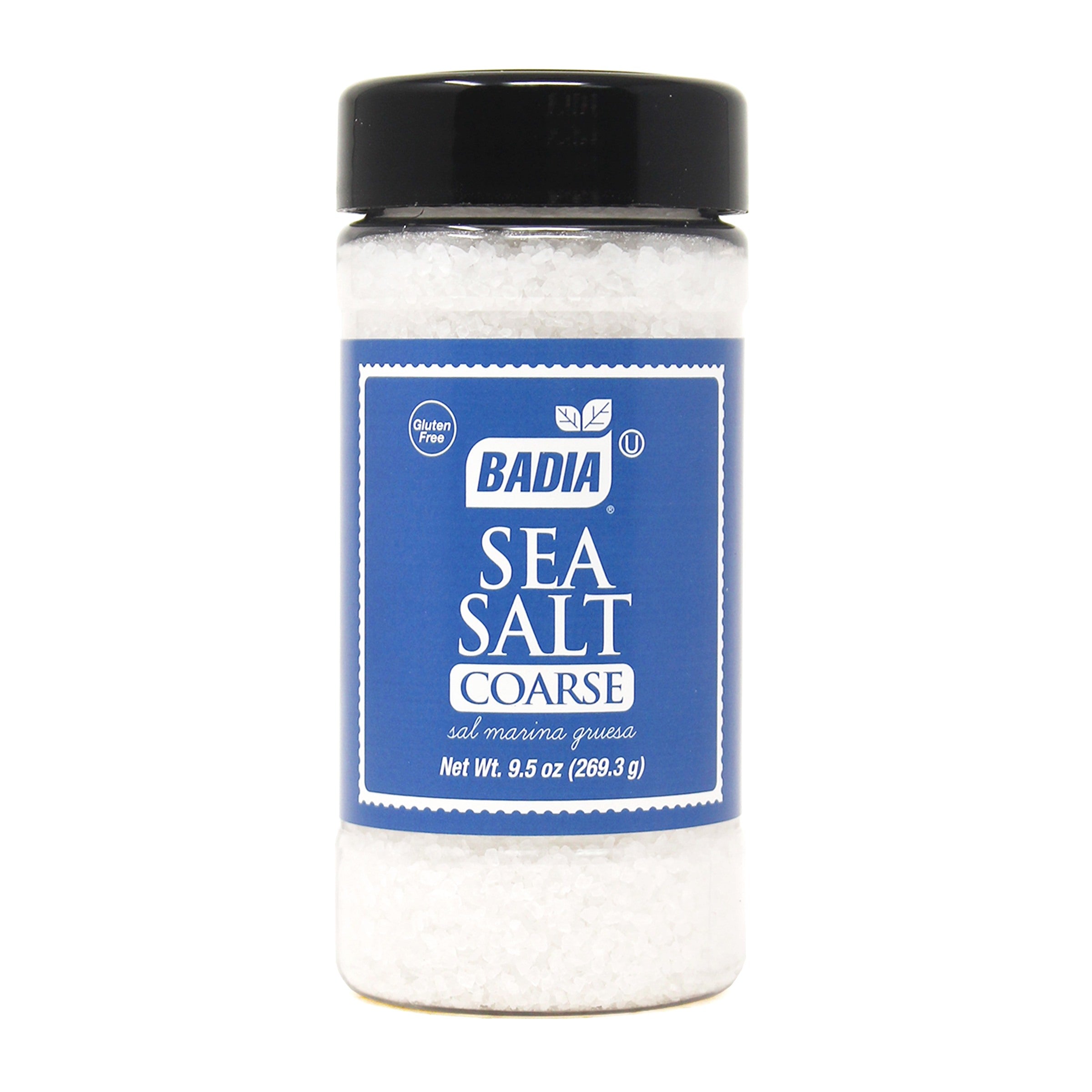 Badia Sea Salt Coarse 9.5oz - Texas Star Foods product image