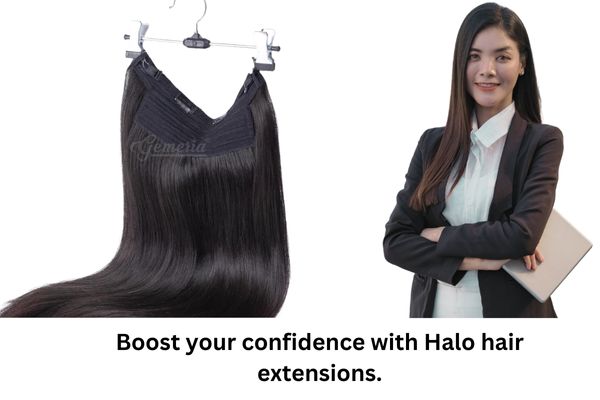 halo hair extensions