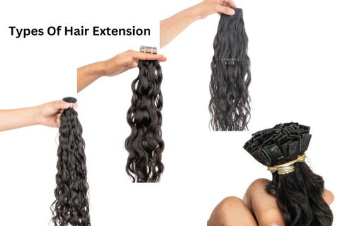 types of hair extensions