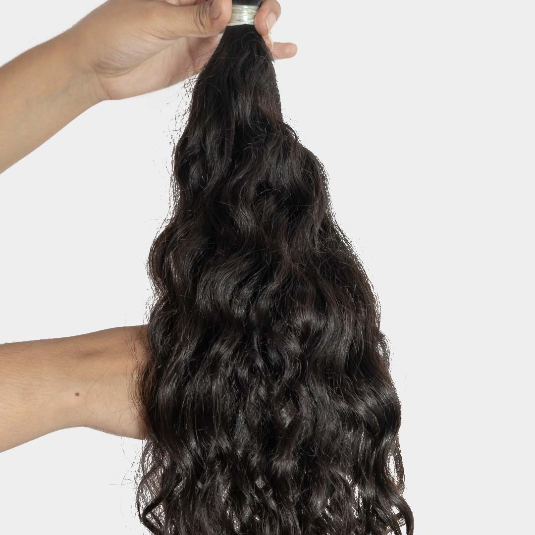 Indian Curly Bulk Human Hair For Braiding ( No Weft ) – DDS Hair