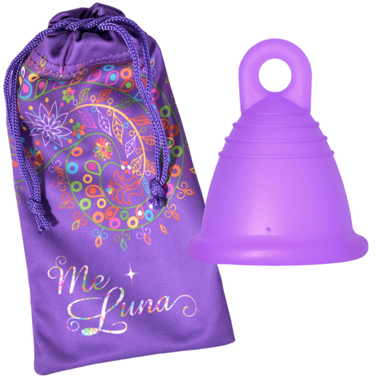 Me Luna Menstrual Cup with Ring