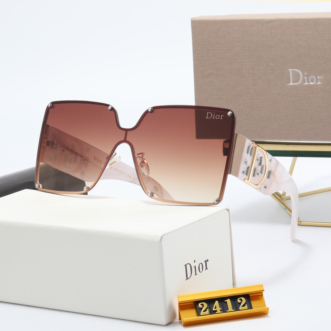 Dior CD Woman Men Fashion Summer Sun Shades Eyeglasses Glasses S