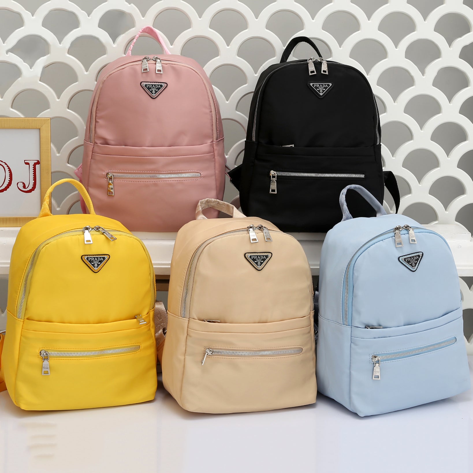 Prada Fashion Men's and Women's Shoulder Bags Backpacks School Bags