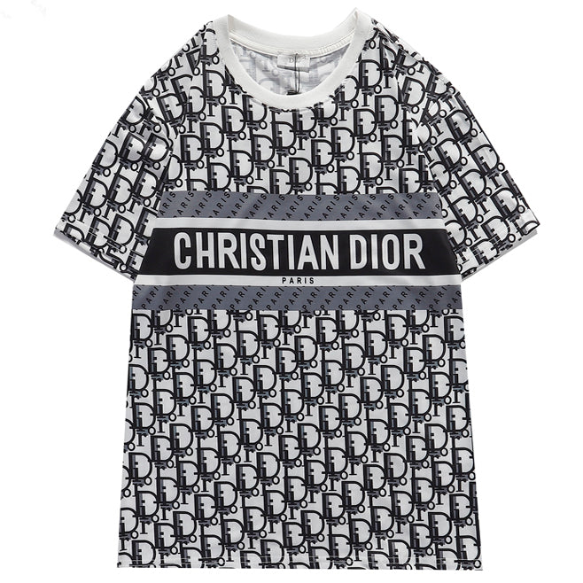 DIOR Women men cotton t-shirt