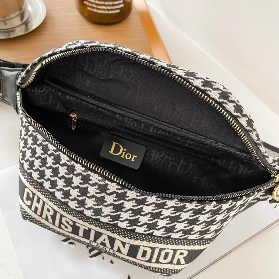 Dior Fashion One Shoulder Crossbody Waist Bag