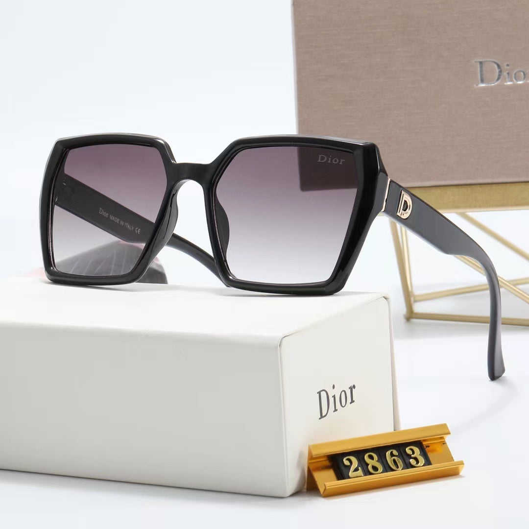 Dior CD Woman Men Fashion Summer Sun Shades Eyeglasses Glasses Sunglasses