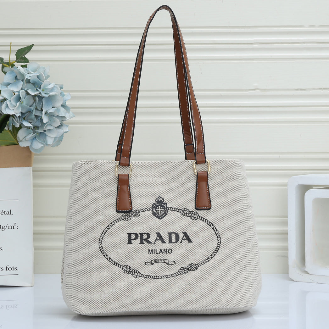 Prada Fashion Tote Bag Shoulder Crossbody Shopping Bag