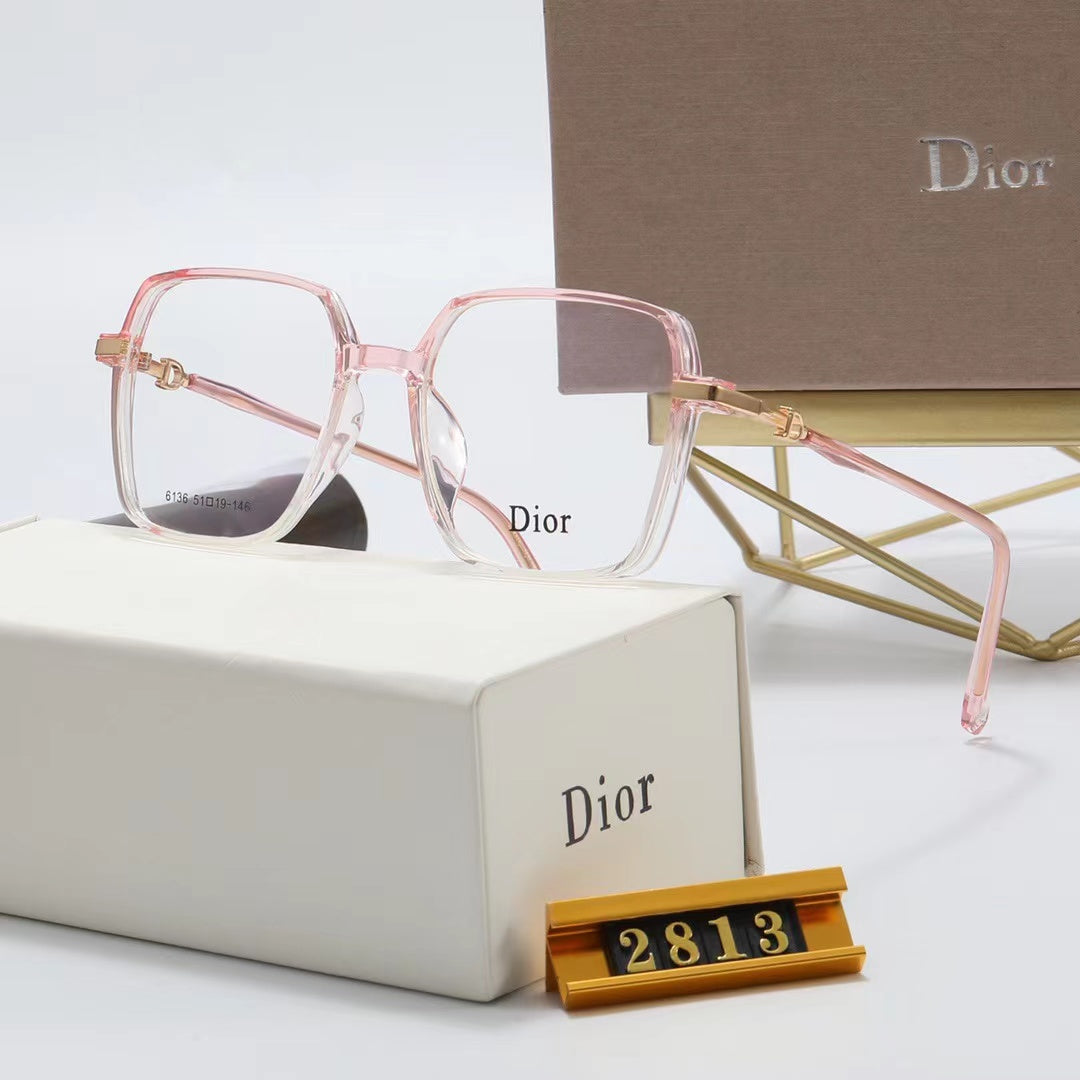 Dior CD Woman Men Fashion Summer Sun Shades Eyeglasses Glasses Sunglasses