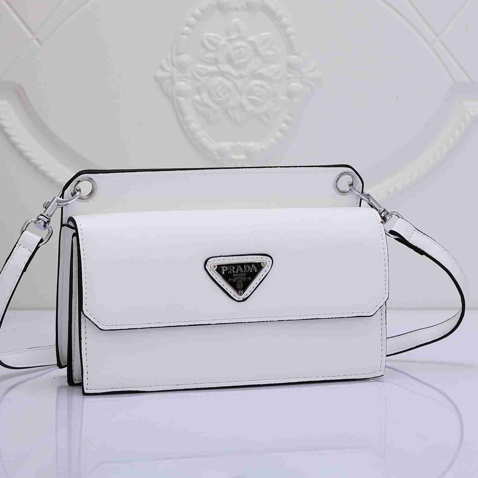 Prada Fashion Ladies One Shoulder Crossbody Tote Bag Waist Bag