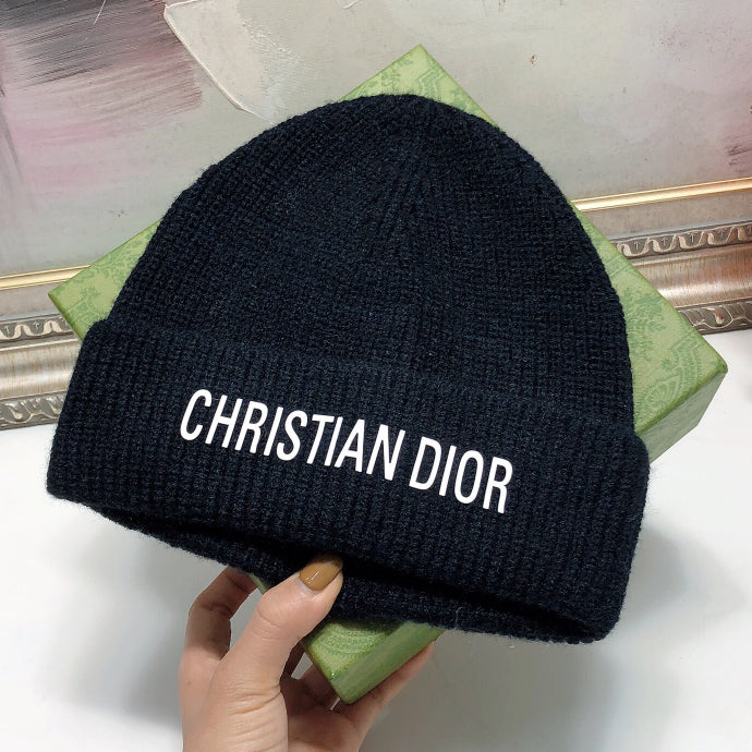 Christian Dior Fashion Men's and Women's Knitted Beanie 