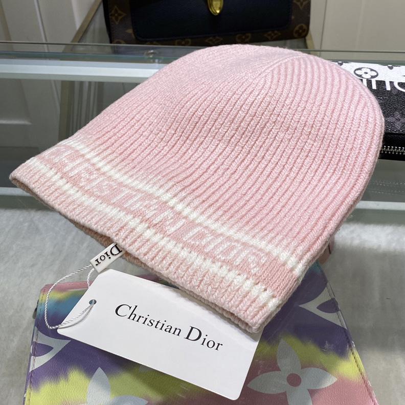 Dior CD New Knitted Woolen Hat Warm Beanie Hat