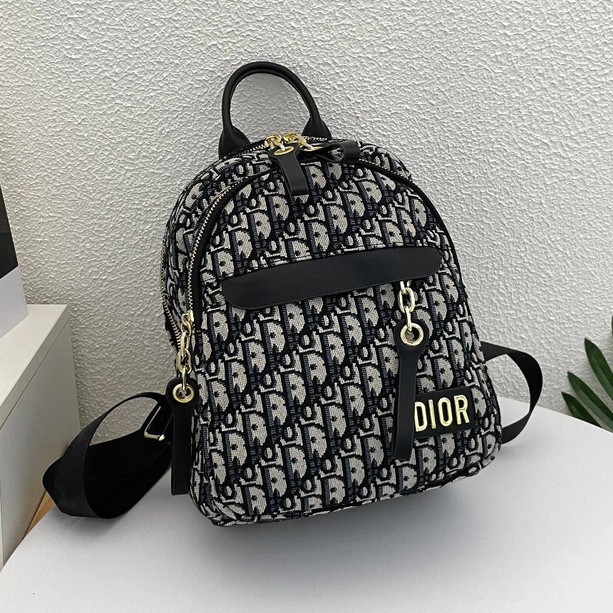 Christian Dior Fashion Ladies Casual Backpack School Bag Travel 