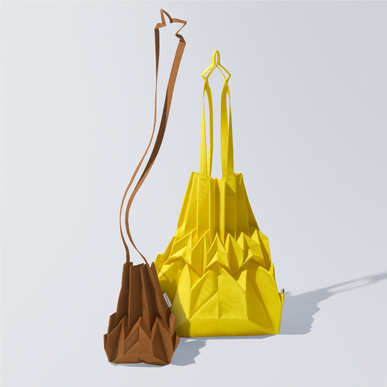 CUBE PLEATS BAG