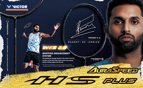 VICTOR Auraspeed Hypersonic Plus (ARS-HS Plus) Speed Series Professional Badminton Racket