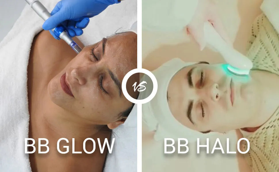 BB Glow Treatment vs BB Halo Treatment