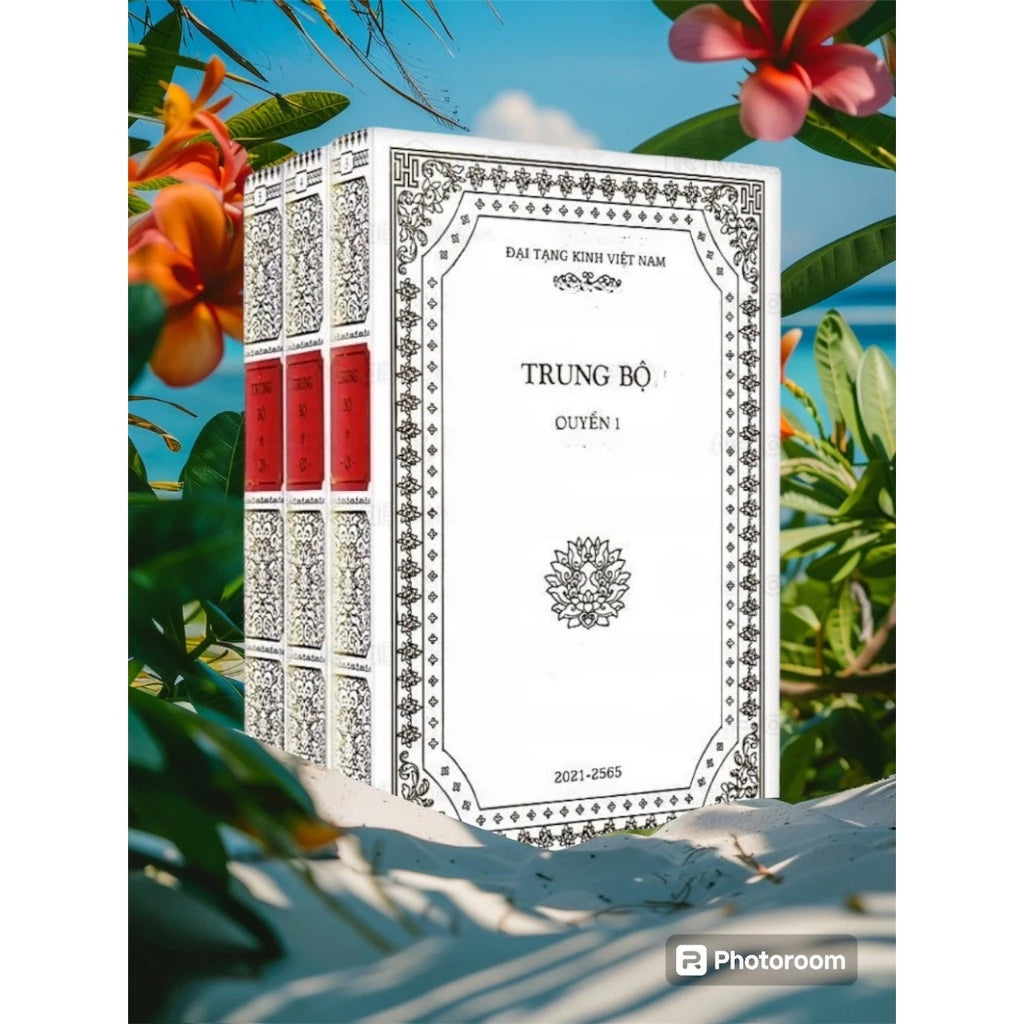 Sách - Combo 3 Quyển Kinh Trung Bộ (Trích Nguyên Bản Từ Đại Tạng Kinh Việt Nam Bộ 37 cuốn)
