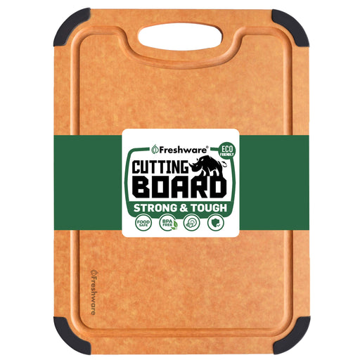 Freshware Bamboo Cutting Board, Extra-Large, 12 x 18, BC-200XL 