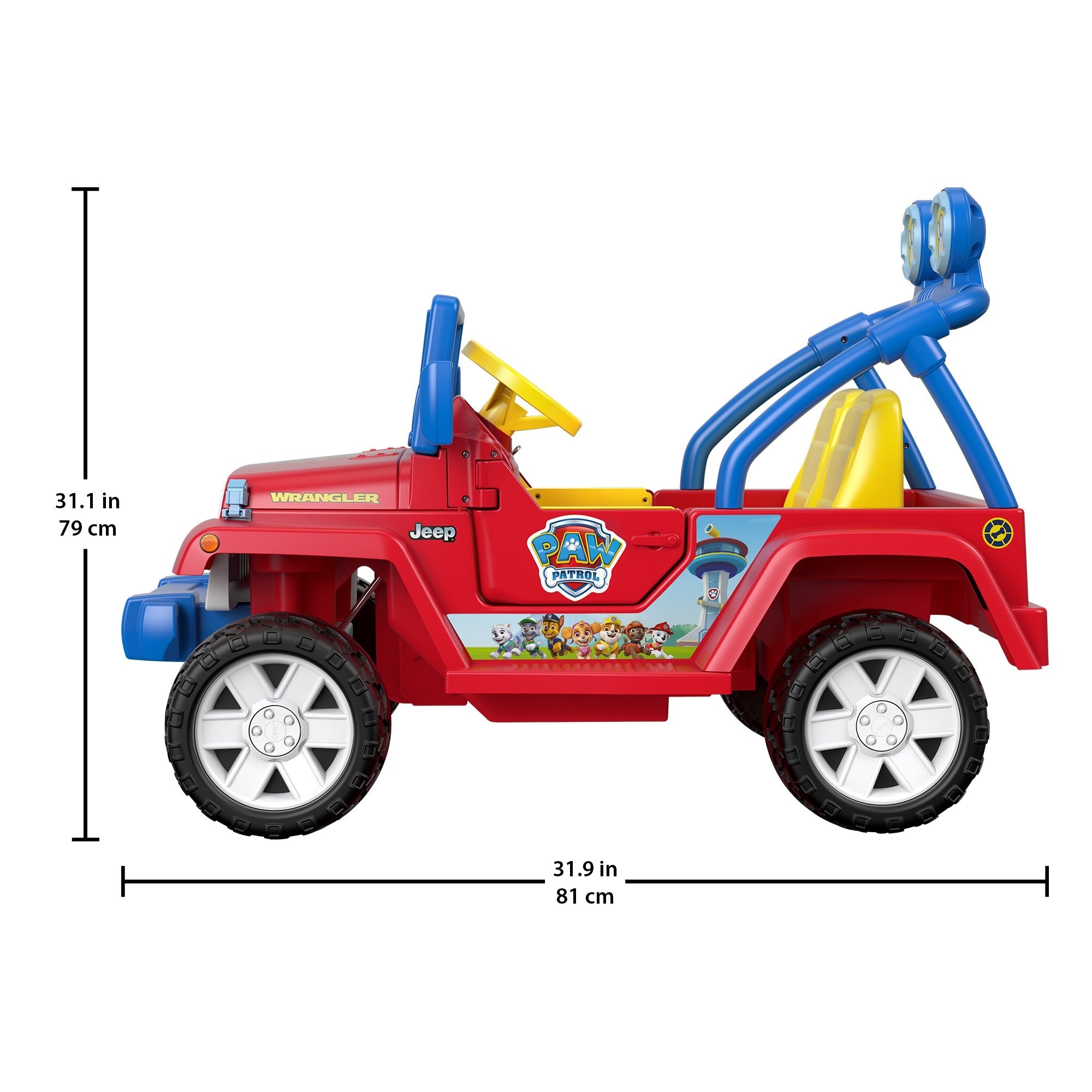 paw patrol jeep wrangler