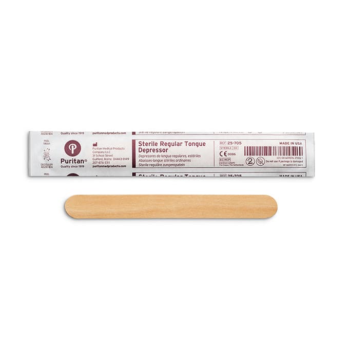 Puritan Tongue Depressor, 6 x 11/16 in., 1200/case