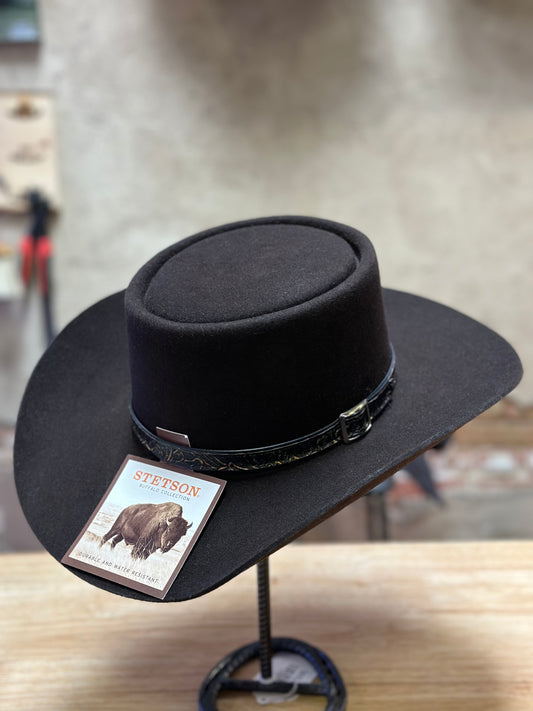 Stetson Drifter 4X Buffalo Fur Felt Hat - Stone 7 1/8