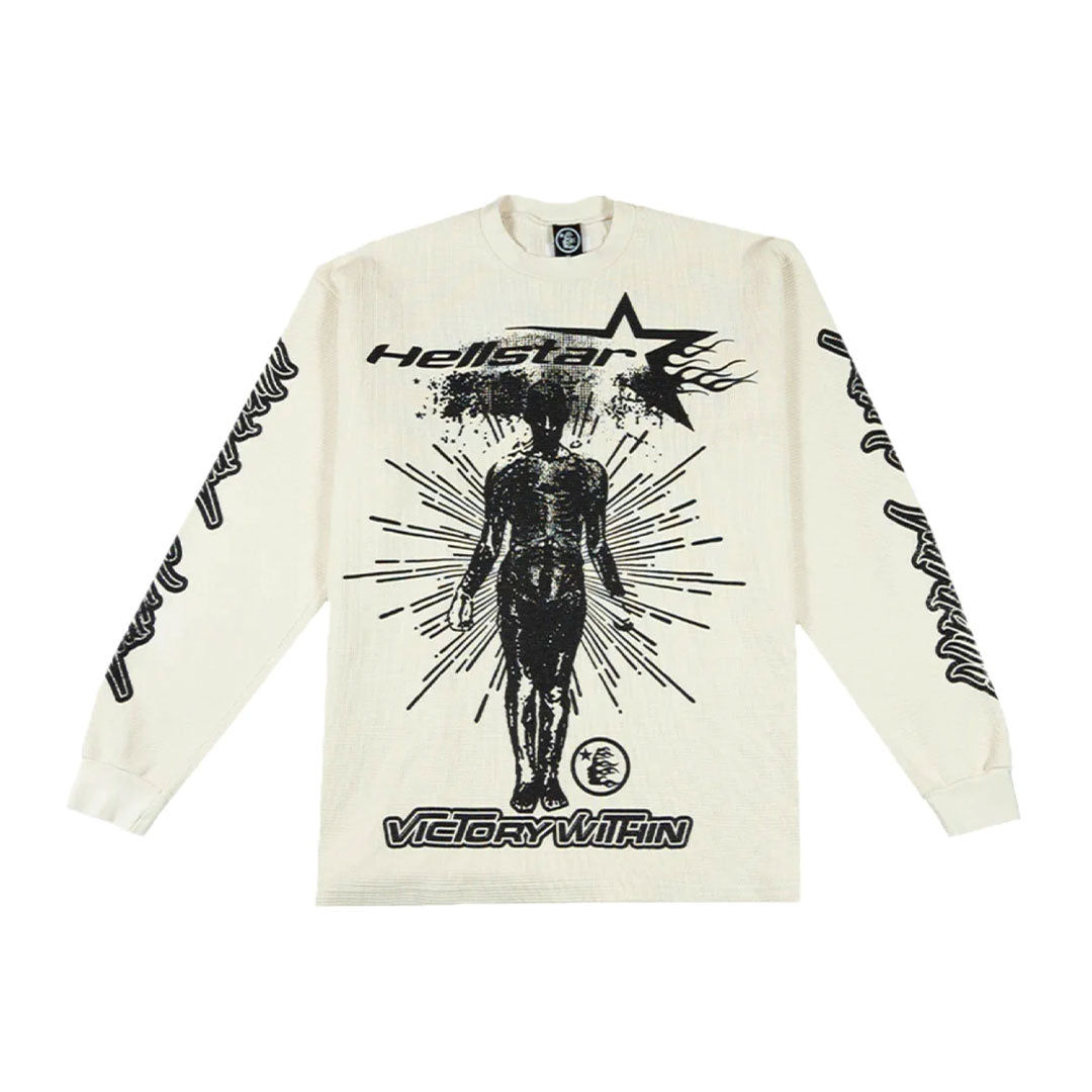 Hellstar Victory Thermal Long Sleeve Cream