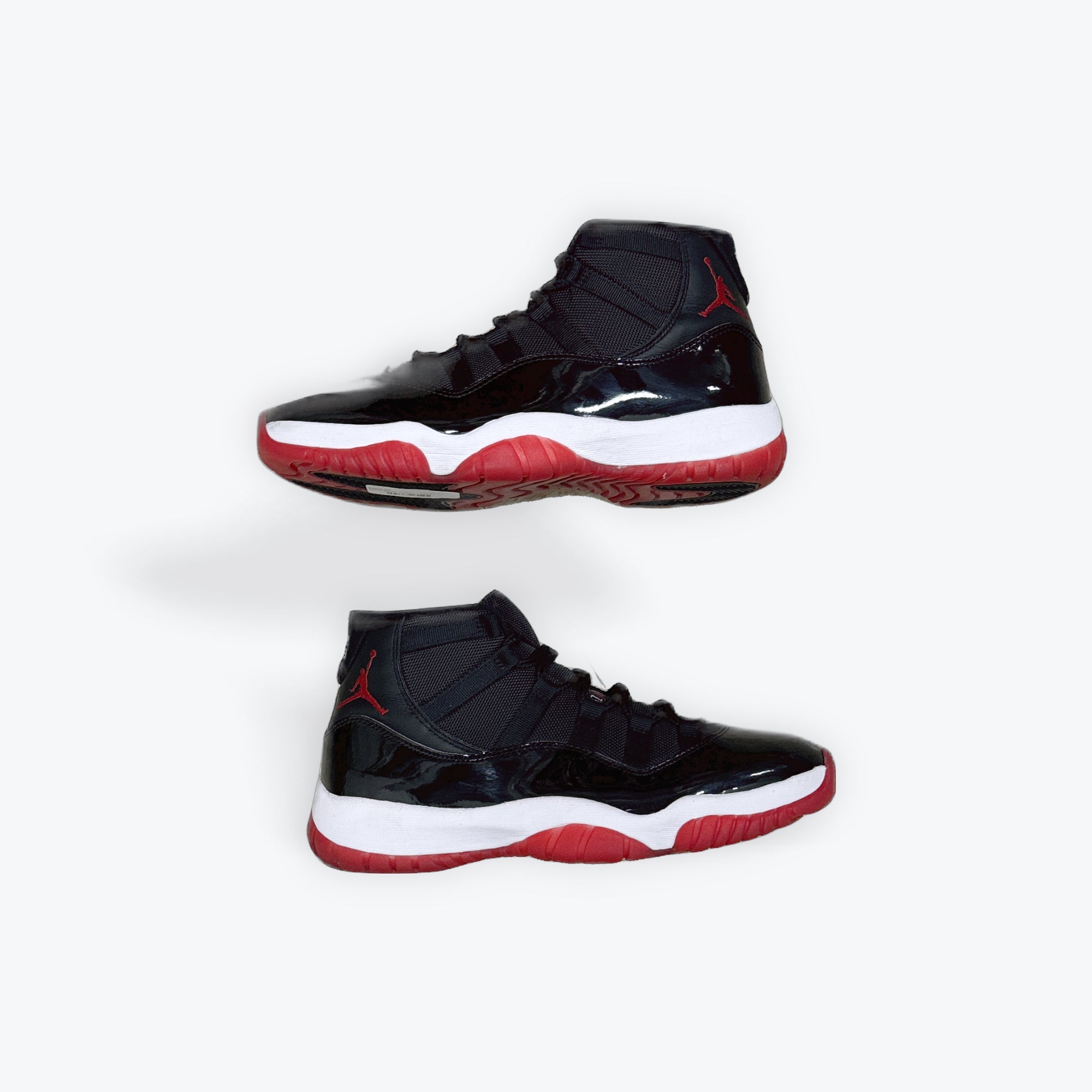 Preowned Air Jordan 11 Playoffs Bred