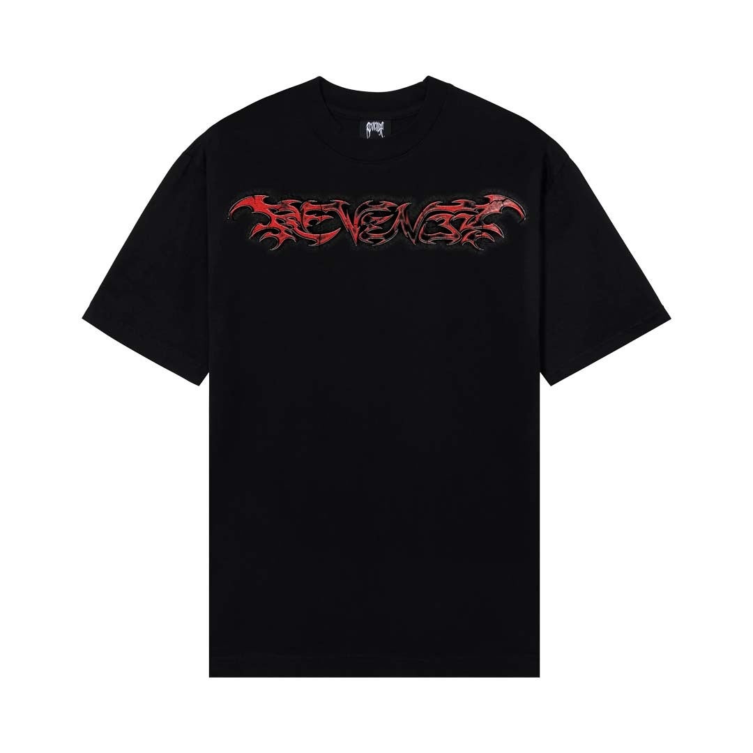 Revenge Spine Black Tee