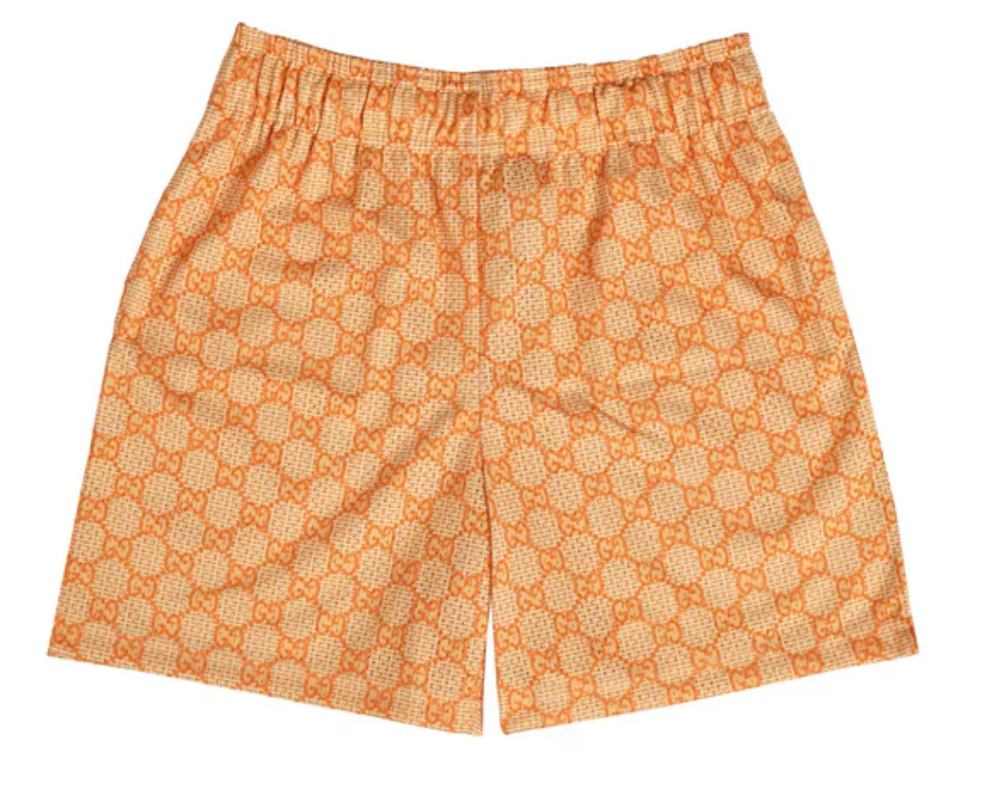 Bravest Studios GG Orange Mesh Shorts