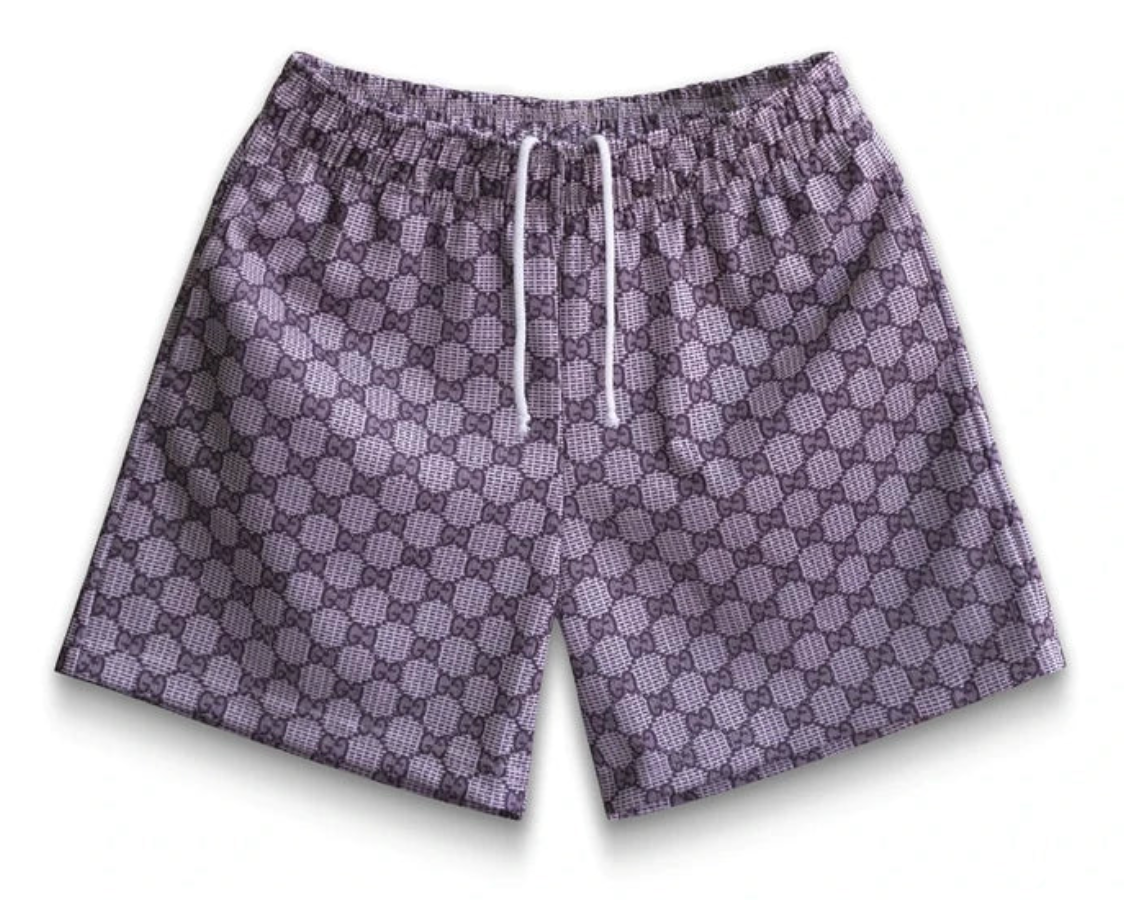 Bravest Studios GG Purple Mesh Shorts