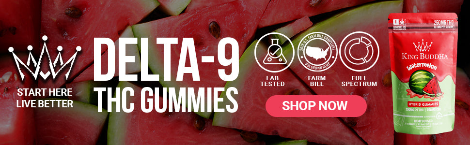 King Buddha Watermelon delta 9 gummies