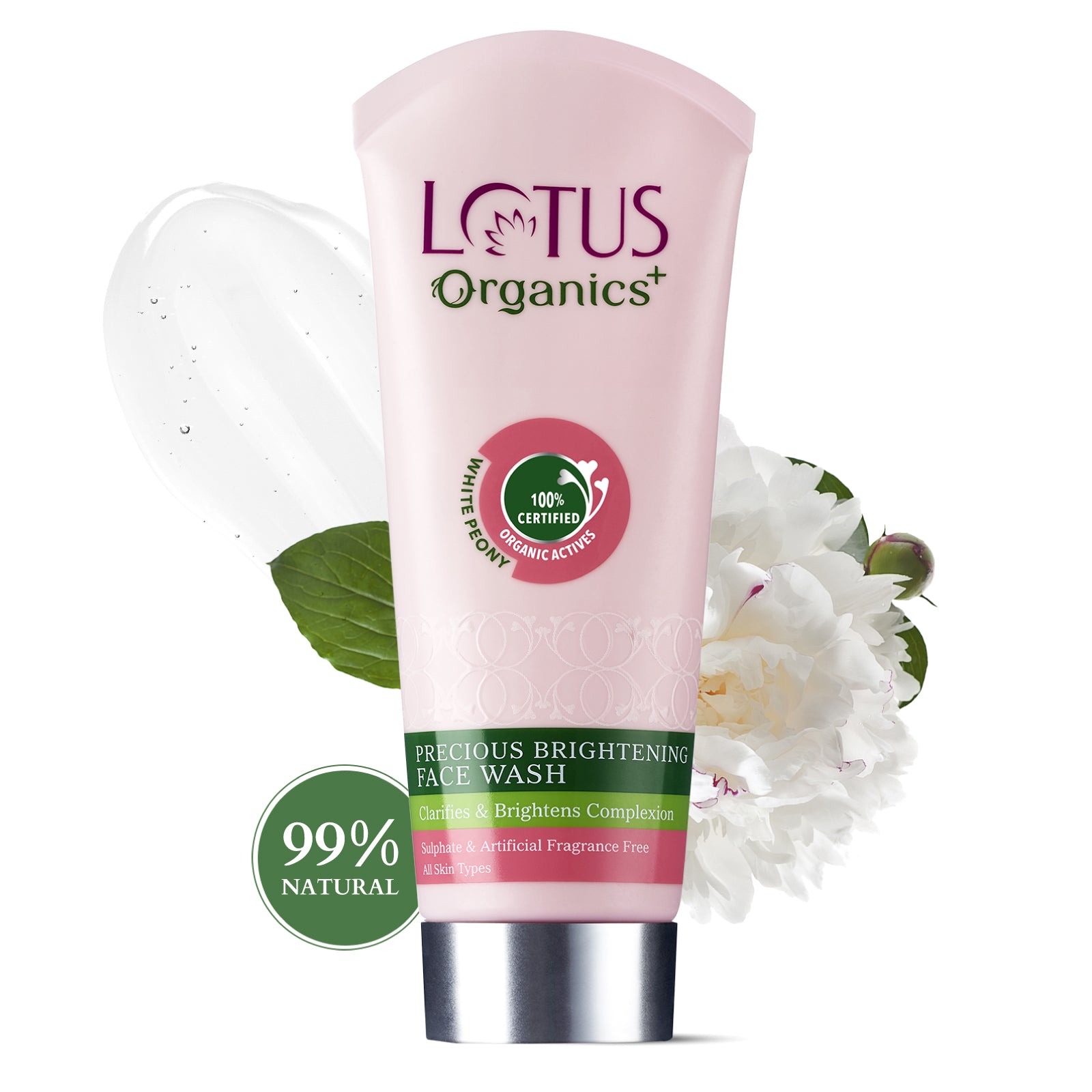 Lotus Precious Brightening Face Wash - Lotus Organics product image