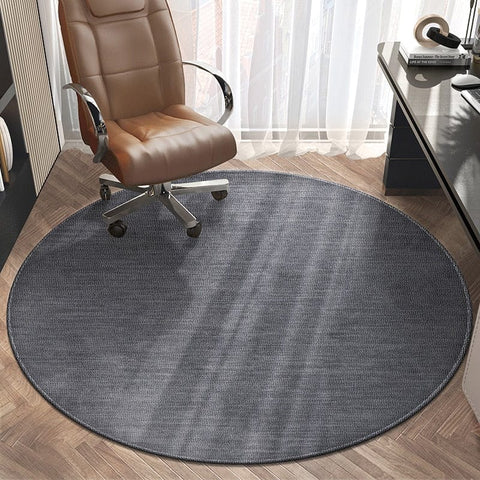 tapis de bureau gris