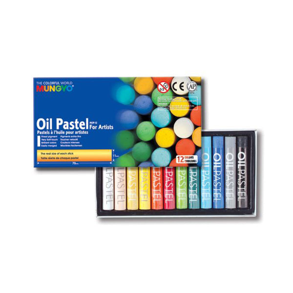 Sennelier Oil Pastels Set 12/Pkg-Iridescents - 3046450409267