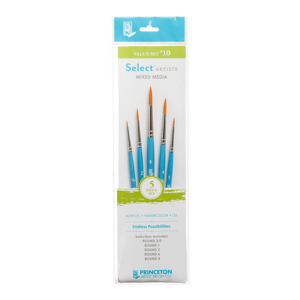 Princeton Heritage 4050 Series Synthetic Sable Brushes – Jerrys Artist  Outlet