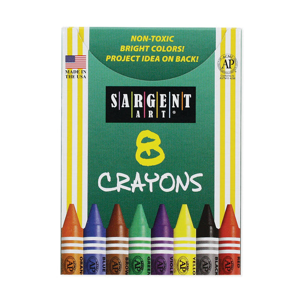 Sargent Art Large Fluorescent Crayon Set