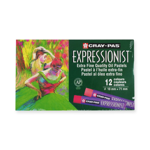 Cray-Pas Expressionist Oil Pastel Set - Soft Oil Pastels for Artists - 50  Sticks