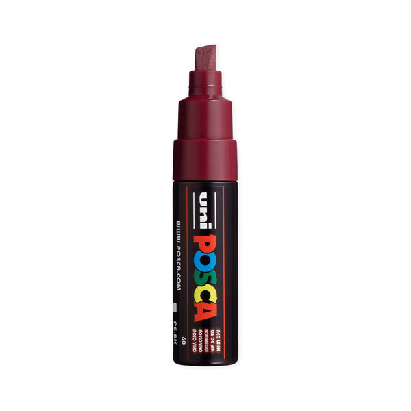 POSCA Acrylic Paint Marker PC-5M Medium Metallic Red - Wet Paint Artists'  Materials and Framing