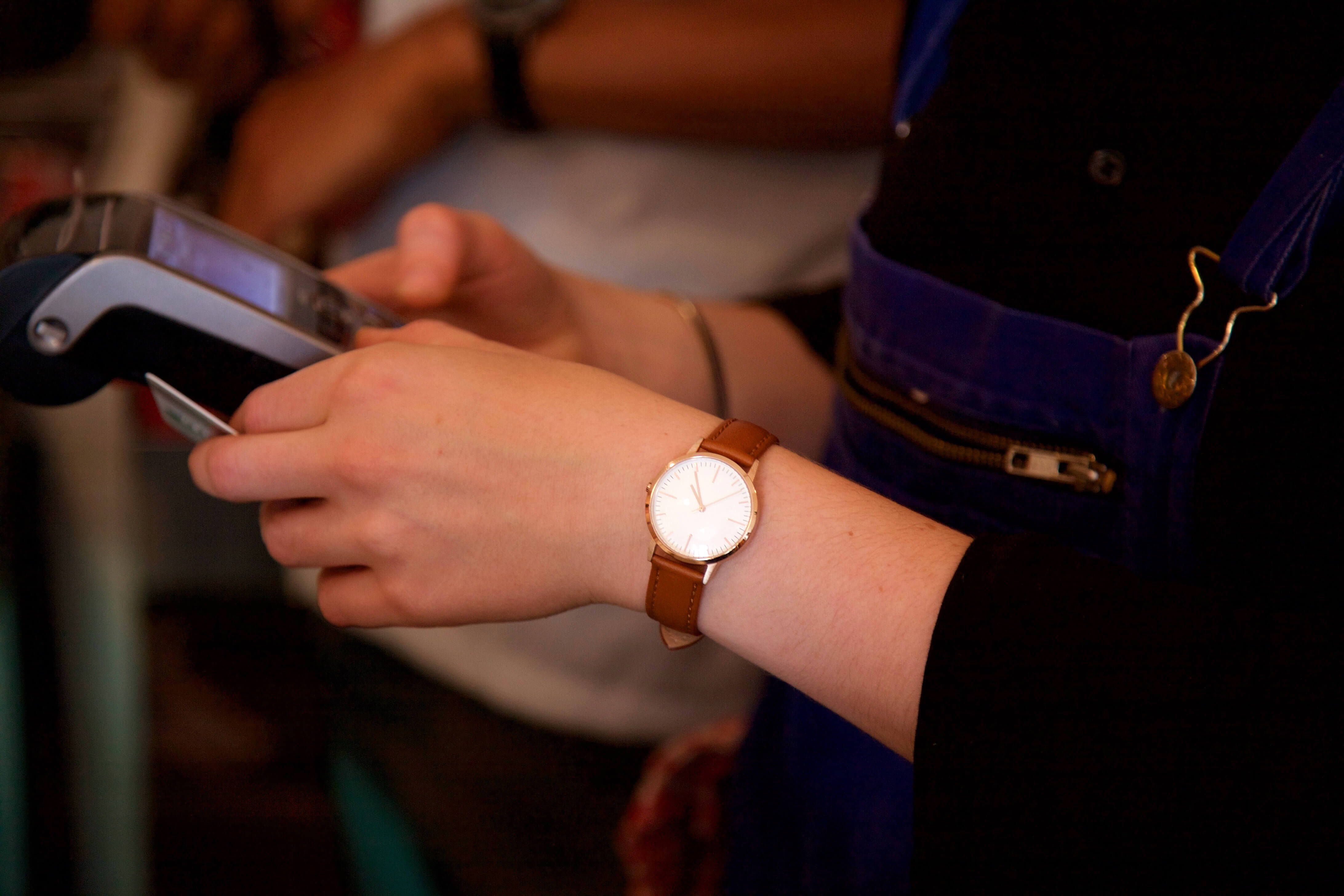 Simple Luxury Watch - Rose Gold, Grey & Cream Leather - London Terrariums - Freedom To Exist