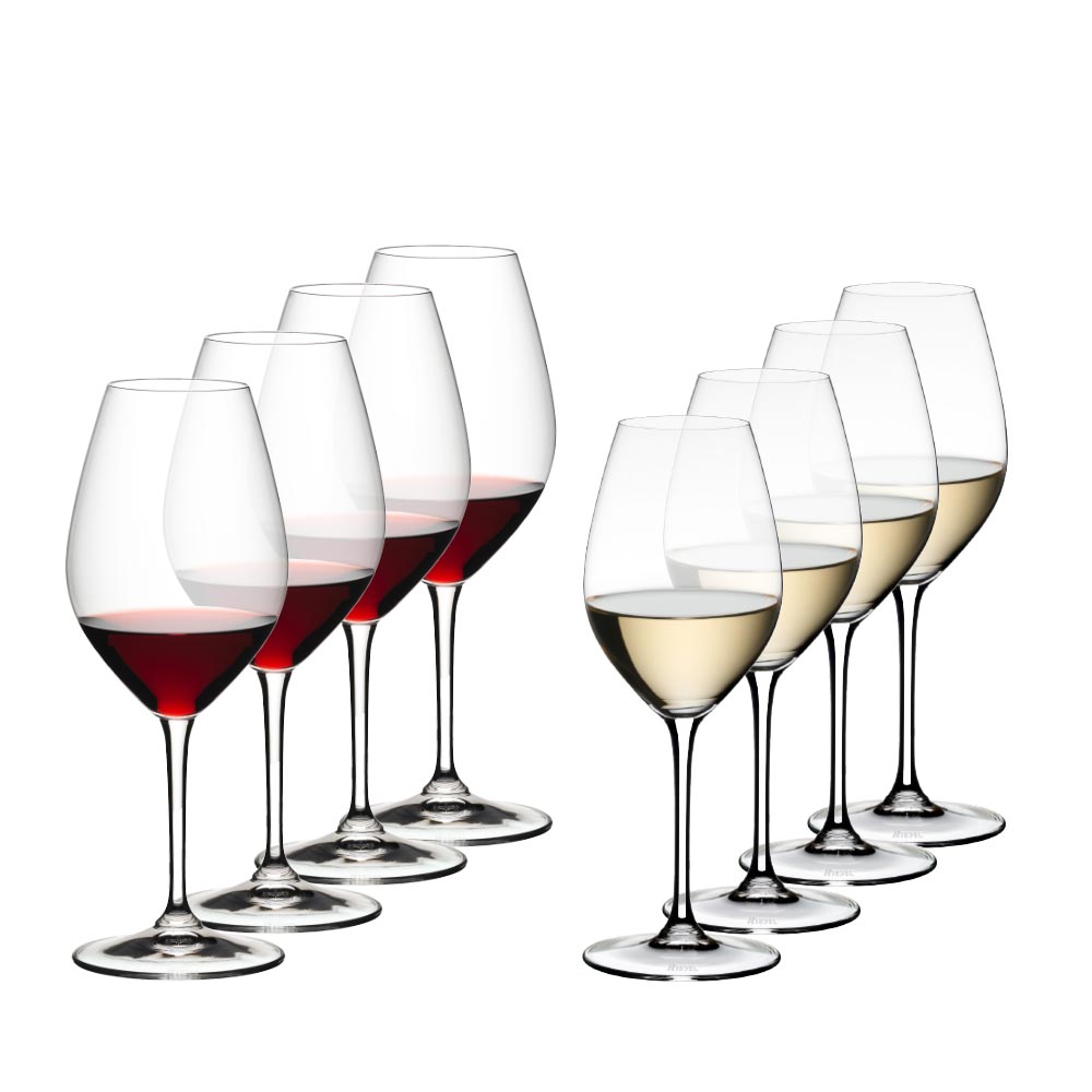 Riedel - Wine Friendly Wine Glasses, Red Wine, 667 ml (Set of 4)