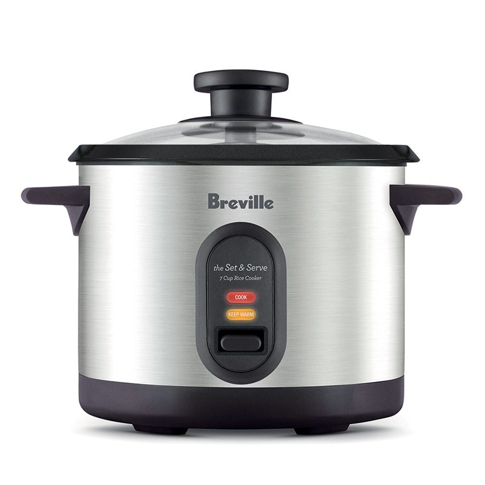 Best Buy: Breville Gourmet Rice Cooker Stainless-Steel BRC350XL