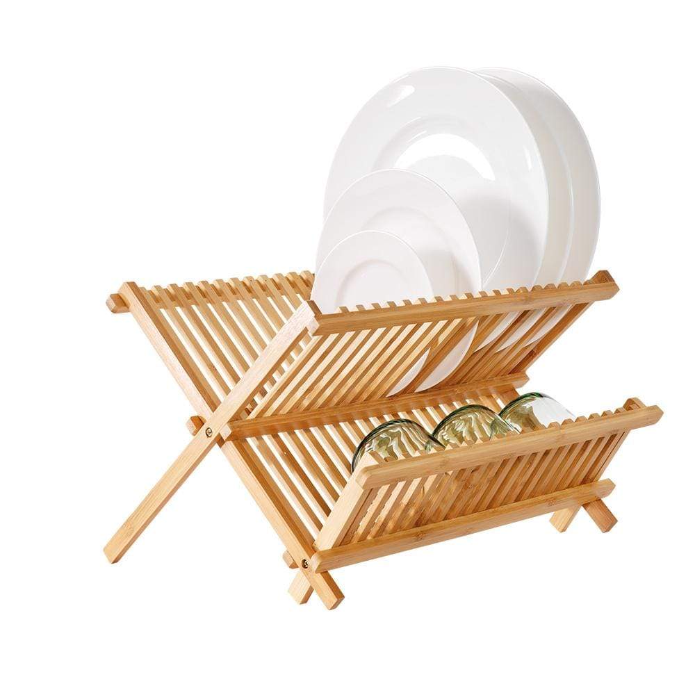 Scullery Bamboo Folding Dish Rack 39 5cm MyHouse   Scullery Bamboo Folding Dish Rack 39 5cm Scullery Him 1037587 28035494379592 