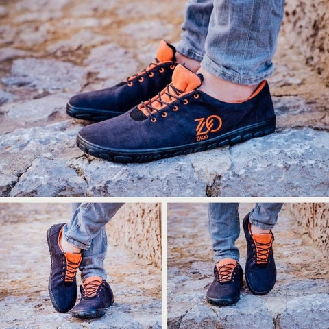 Barfußschuhe Orange