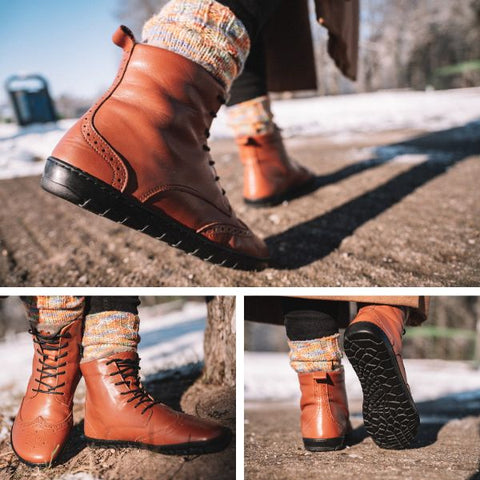 Sneaker Boots Winter Brown