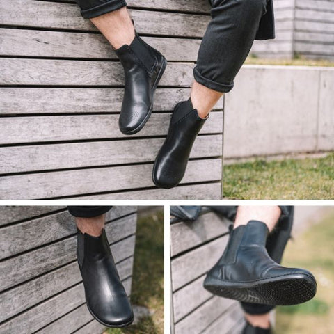 Chelsea Boots Men's Barefoot Shoes