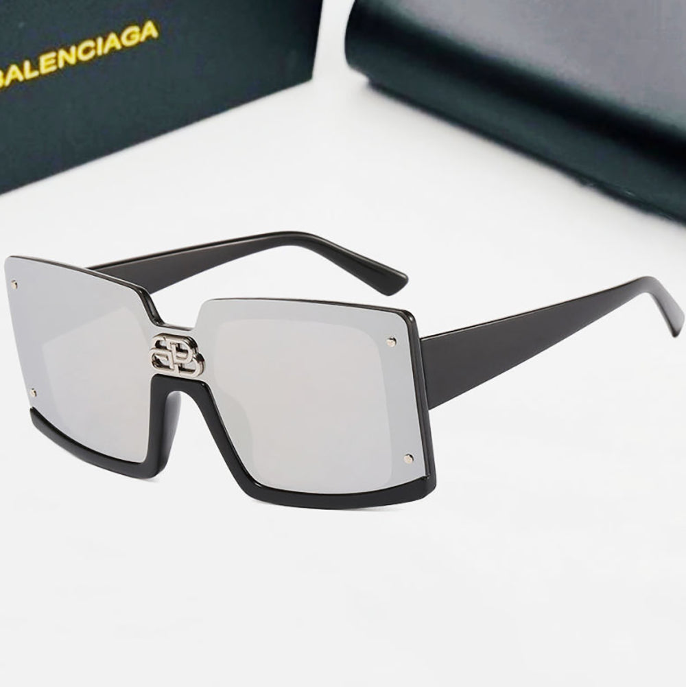 Balenciaga Letter Logo Men's and Women's Casual Glasses 