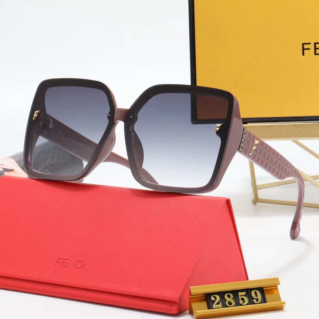 Fendi Woman Men Fashion Summer Sun Shades Eyeglasses Glasses Sunglasses