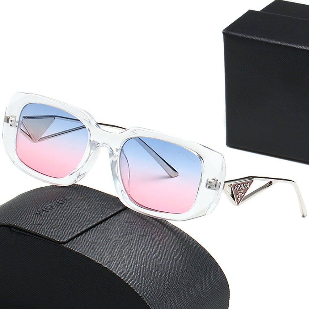 PRADA Letter logo Women's casual glasses Beach sunglasses